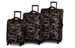 it Luggage Large Camo Pastel Suitcase - Sand/Beige